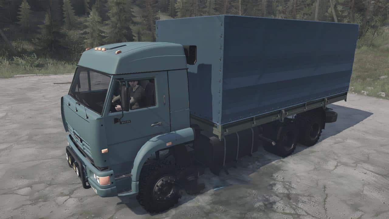 Spintires:Mudrunner - Kamaz-65225 Truck V08.03.20