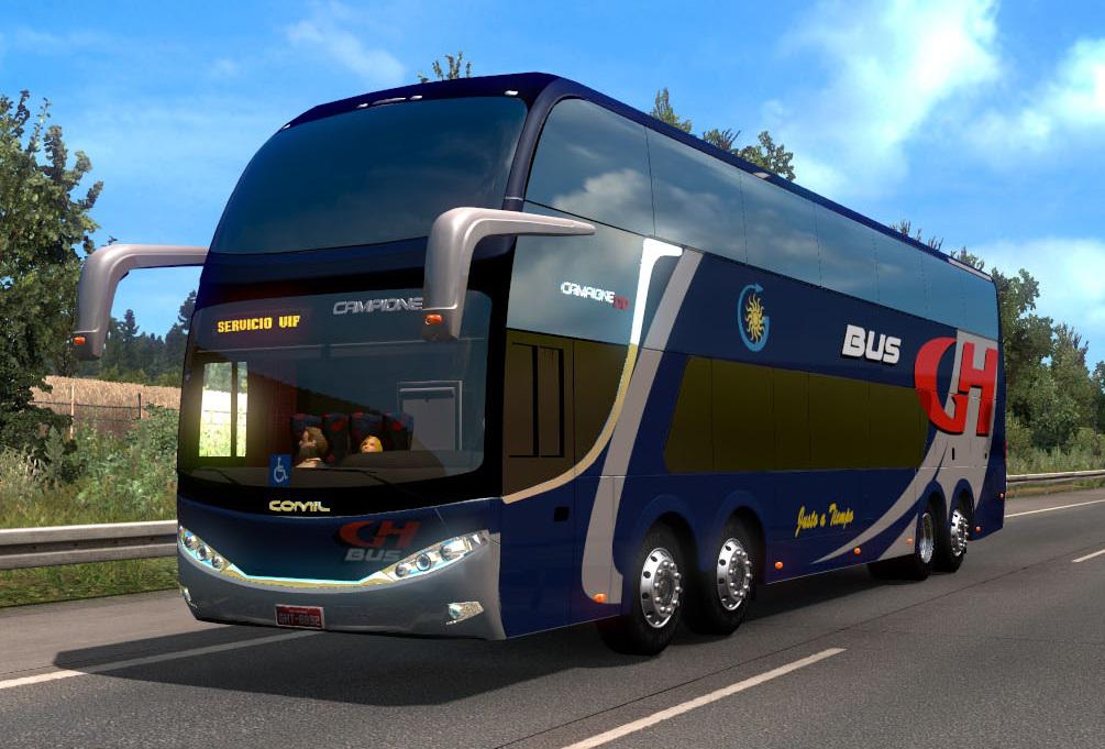 ATS - Busses in Traffic Mod (1.40.x) | American Truck Simulator | Mods.club