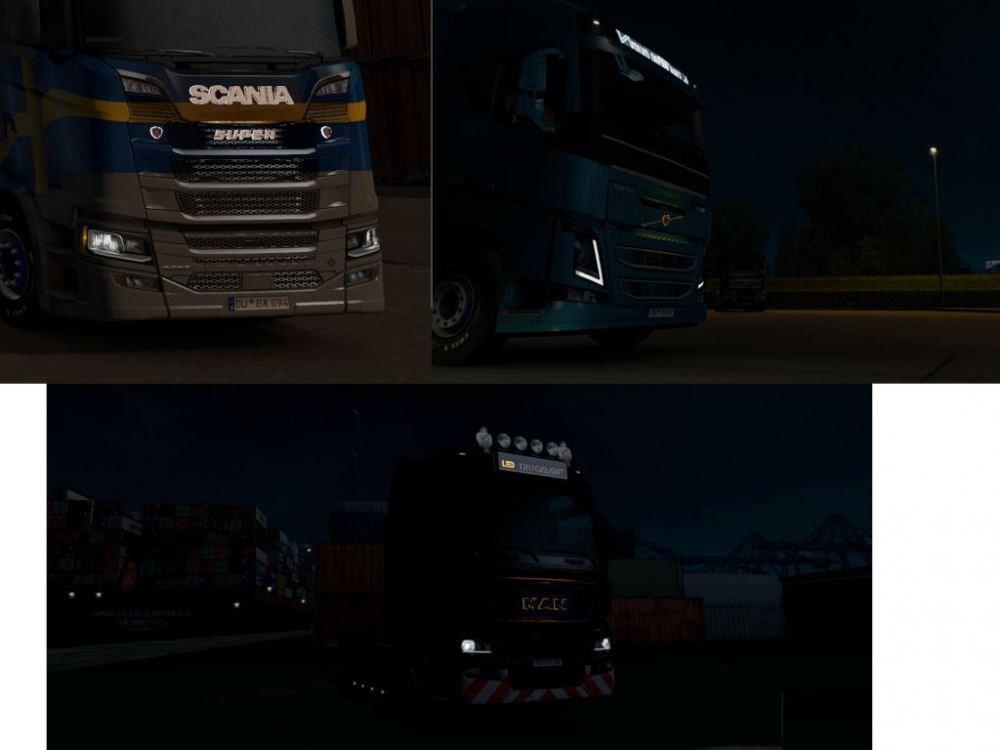ETS2 - LED Trucklight V5.5 for DX11 (1.35.X)