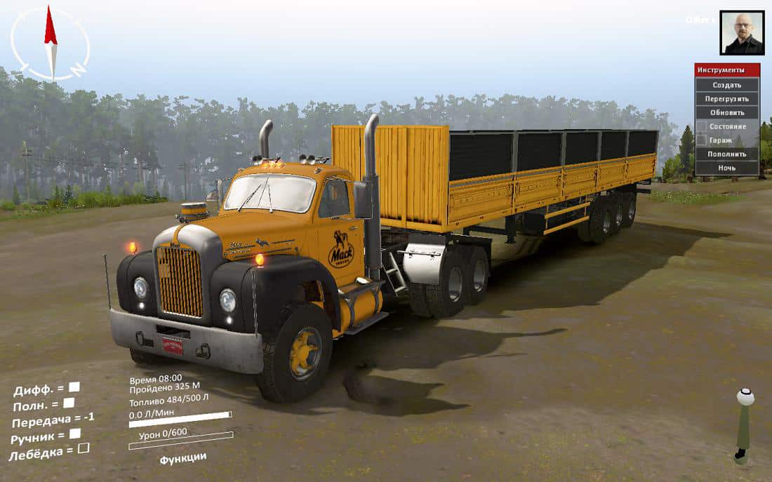 Spintires - Mack B 61 Truck V1.0