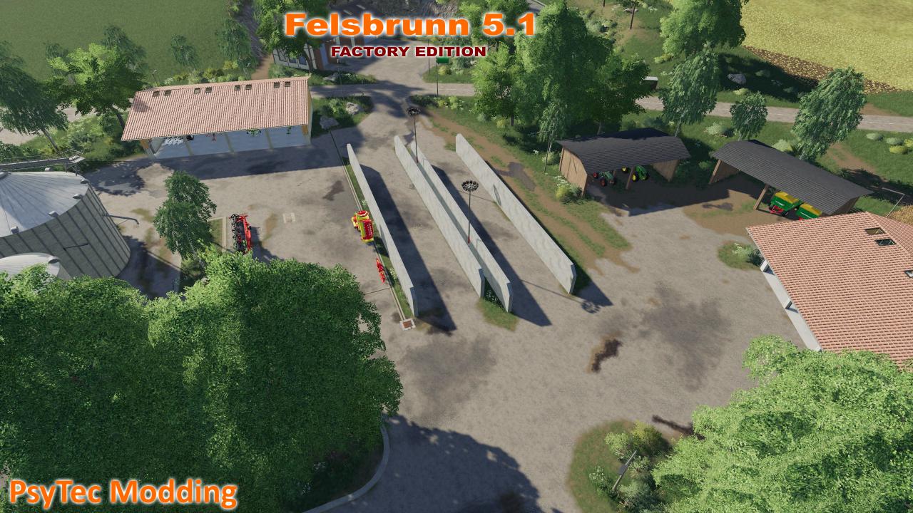 FS19 - Felsbrunn Map V5.1 - Factory Edition | Farming Simulator 19