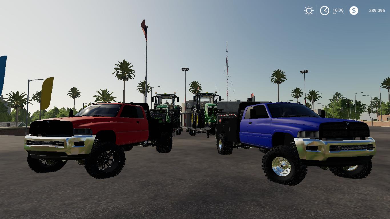 Fs19 Dodge Ram 2500 Flatbed V11 Farming Simulator 19 Modsclub 1226