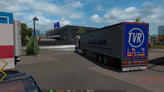 ETS2 - Renault T Range Van Renterghem Combo Skin V1.0 (1.36.x)