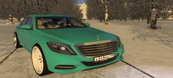 City Car Driving 1.5.9 - Mercedes-Benz S500 W222 Amoral