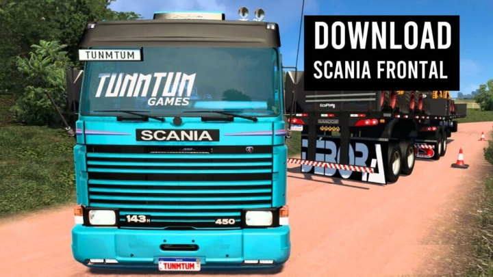 Trucks ETS 2: Scania 112 e 113 e Reboque Arqueado [V 1.41.x]
