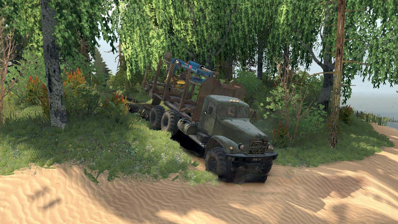 Spintires:Mudrunner - Lake Map V1