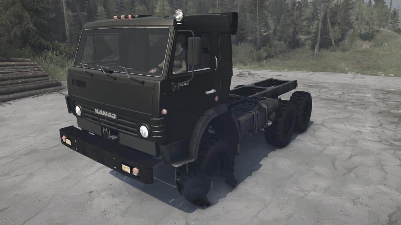 Spintires:Mudrunner - Kamaz-43110 Truck V08.03.20