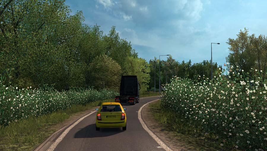 ETS2 - Spring Graphics/Weather V3.7 (1.39.x)