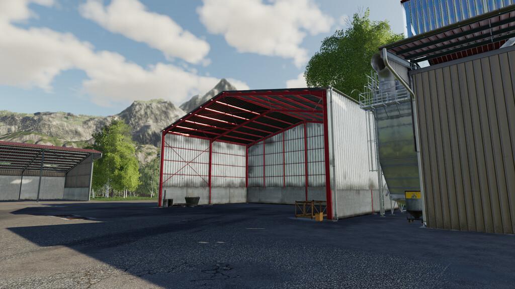 FS19 - Legrand Strohschuppen V1.0