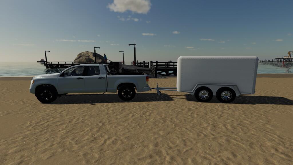 FS19 - Box Truck Trailer V1.0