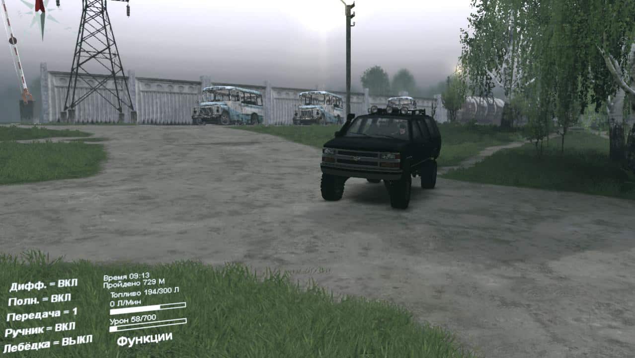 Spintires - Garden Map