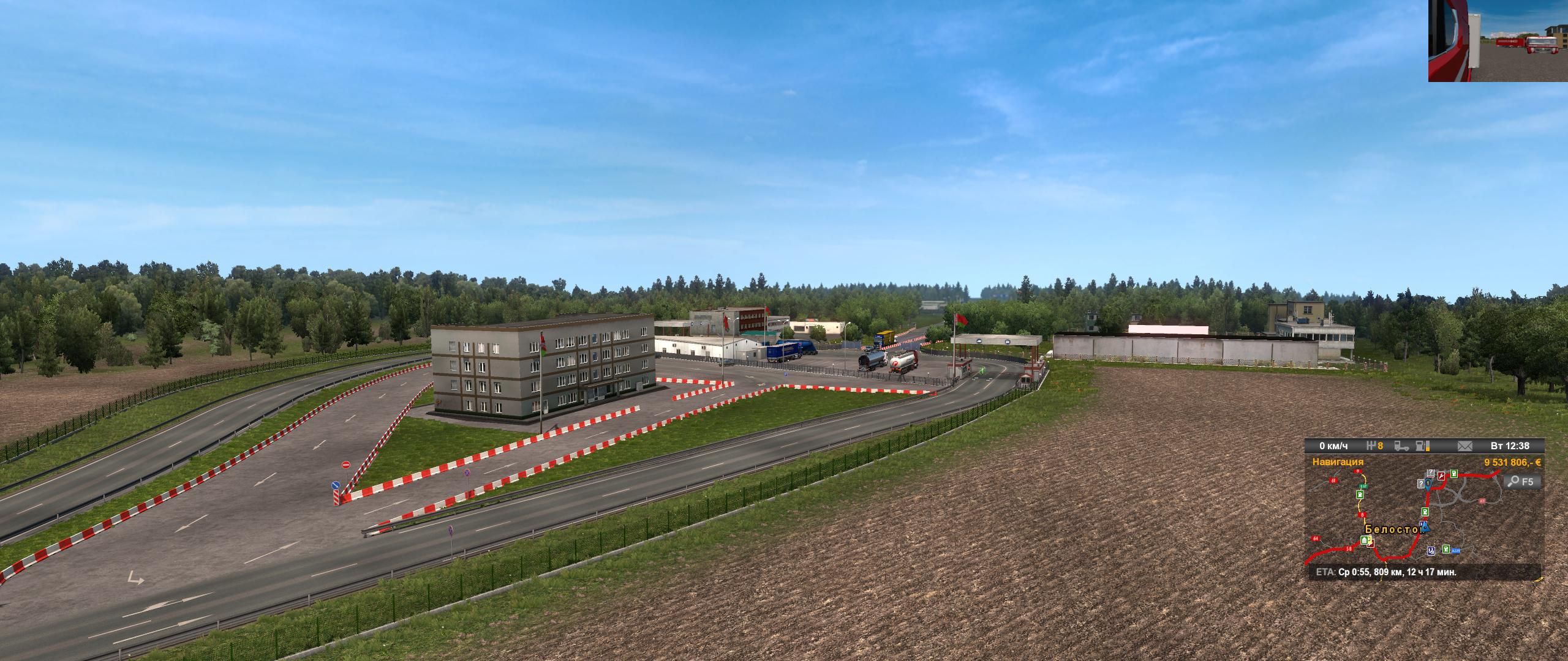 ETS2 - RusMap V1.9.1 (1.35.x)