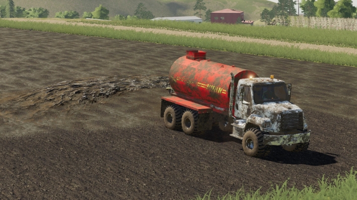 FS19 - Freightliner 108SD with Nuhn Magnum 4000 Liquid Manure Spreader V1.0