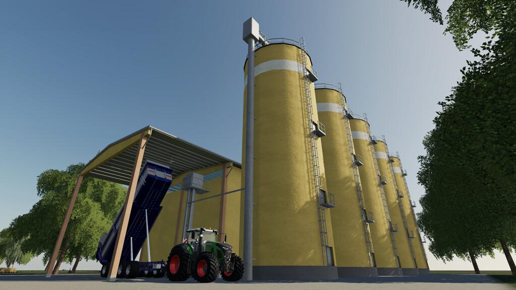 FS19 - Concrete Silos V1