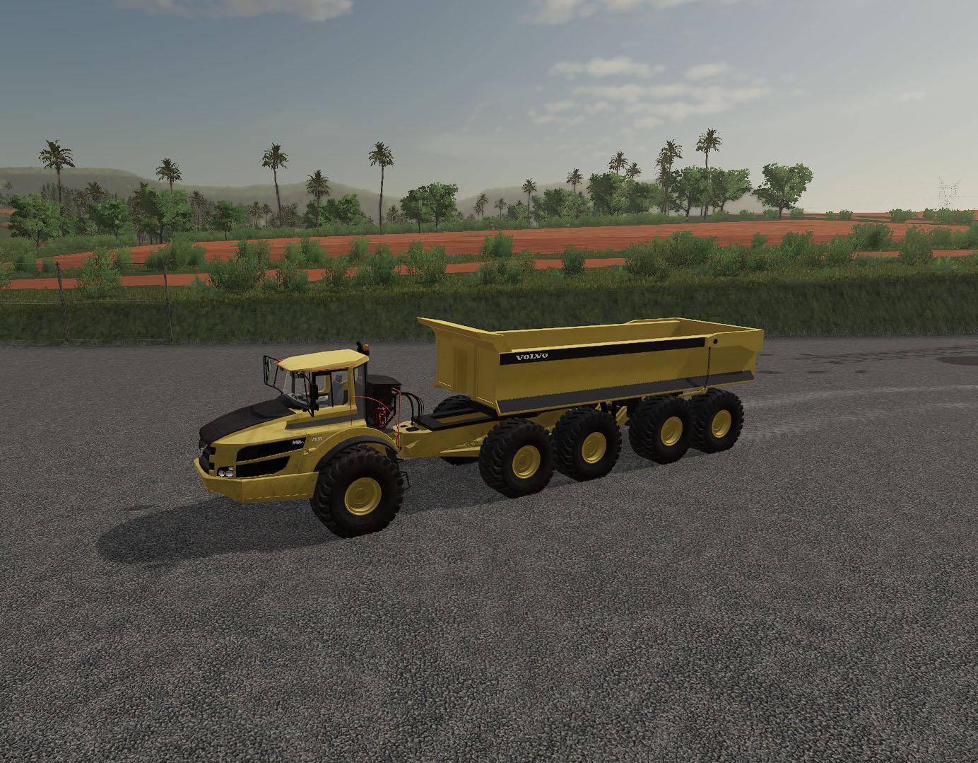 FS19 - Volvo A40G Semi with Maxxim 700 V2.0