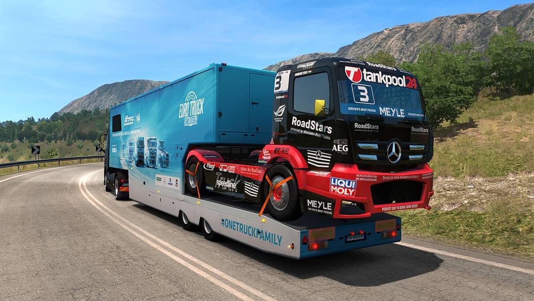 ETS2 - SCS Etrc Trailers in AI Traffic Mod V1.2 (1.35.x)