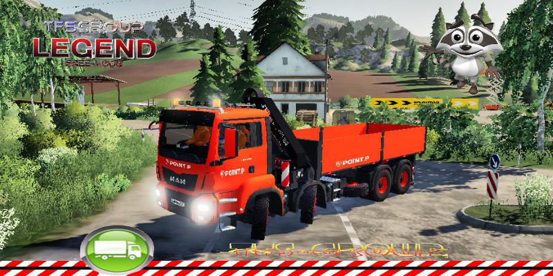 FS19 - Man TGS 8x4 HIAB V1.5