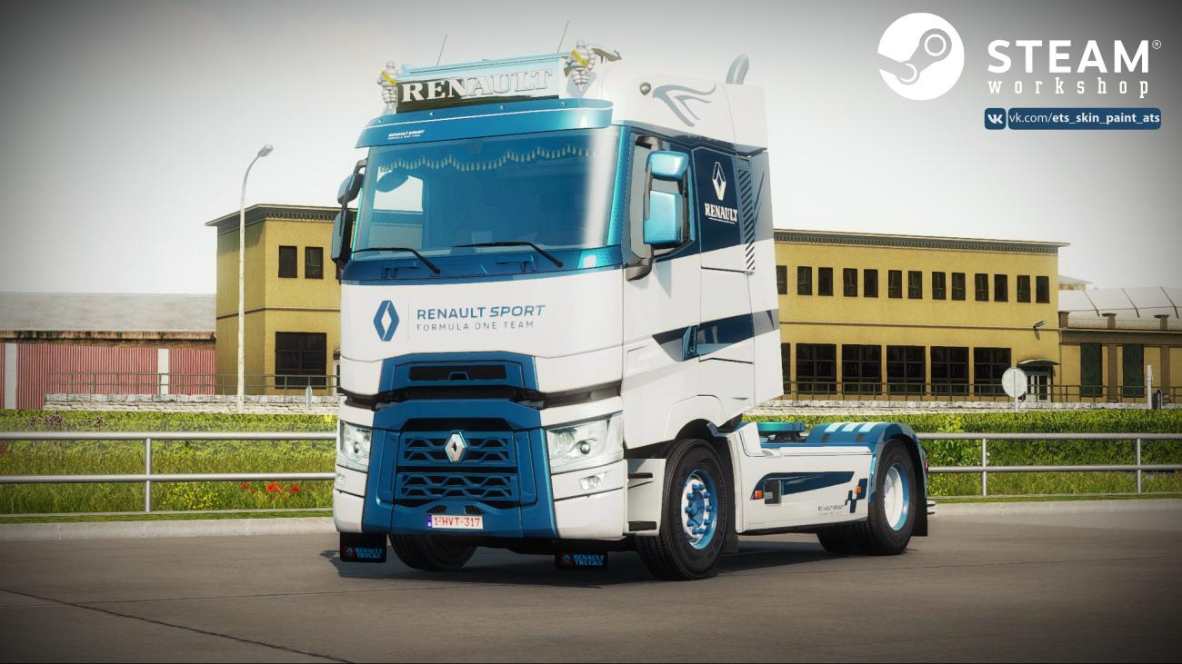 ETS2 - Renault Sport Skin V1.0 (1.36.x)