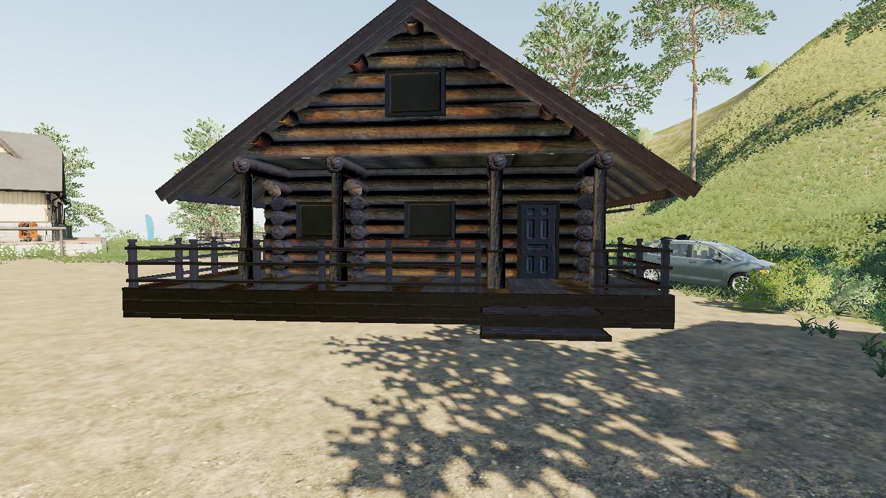 Fs19 - Log Cabin House Beta 