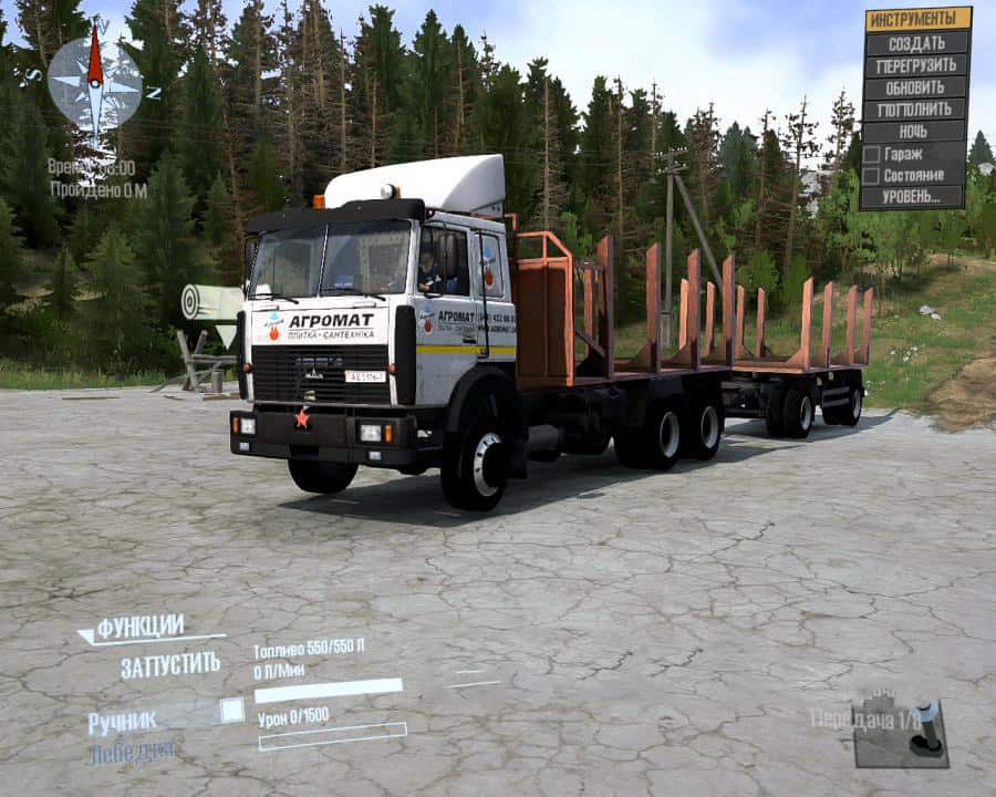 Spintires:Mudrunner - Maz-6303 Truck V1.0