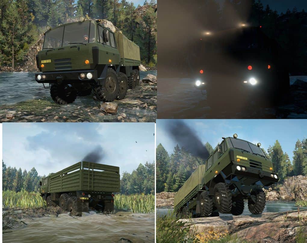 SnowRunner - Bratra T815 Truck V1.0