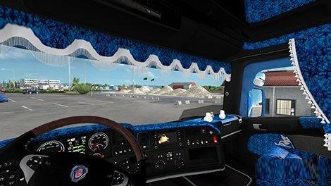 ETS2 - Scania RJL 6S Lowcab Interior (1.39.x)