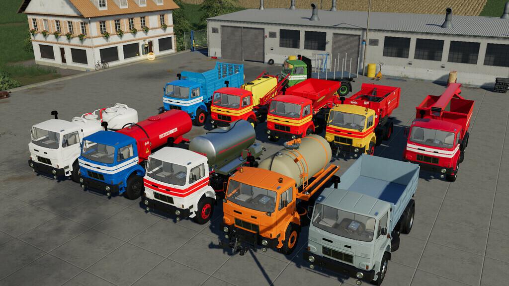 FS19 - D-754 Truck Pack V1.4