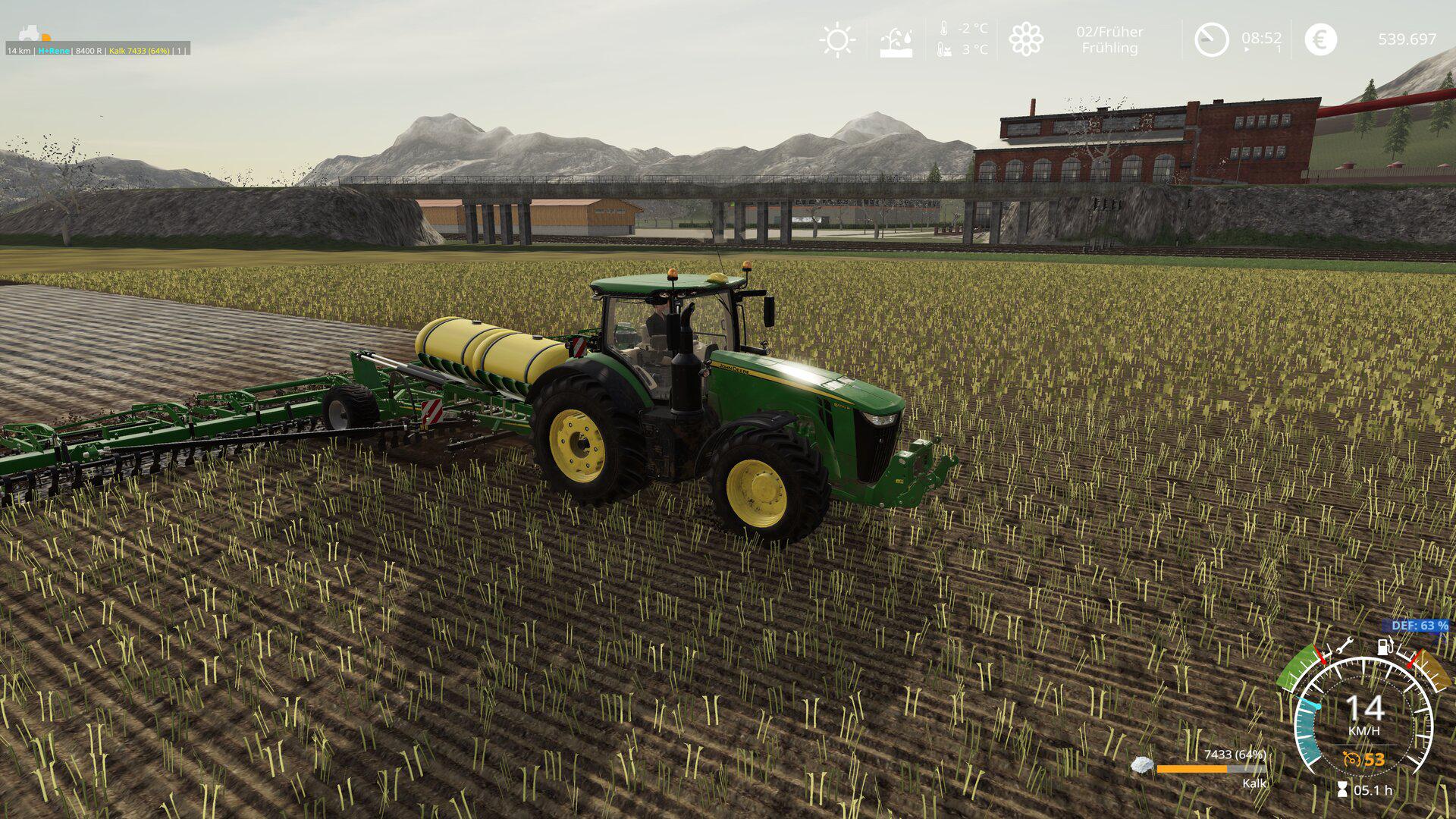 FS19 - John Deere Bodenbearbeitung V1