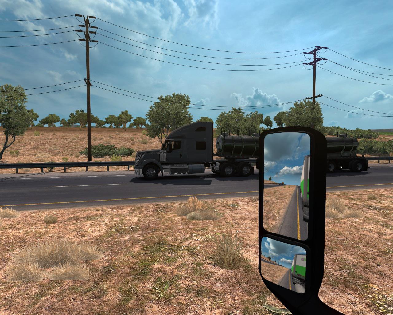 ATS - International Lonestar Daycab Cabin And Sky Rise Cabin in Traffic Mod (1.37.x)