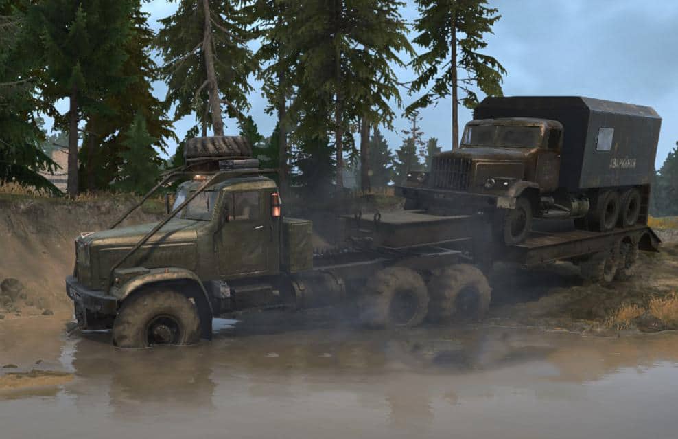 Spintires:Mudrunner - KrAZ-255 Truck V2.1.2