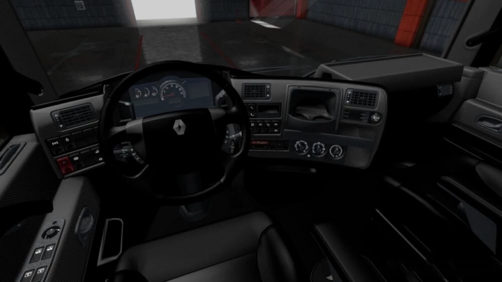 ETS2 - Renault Magnum Black Interior (1.41.x)