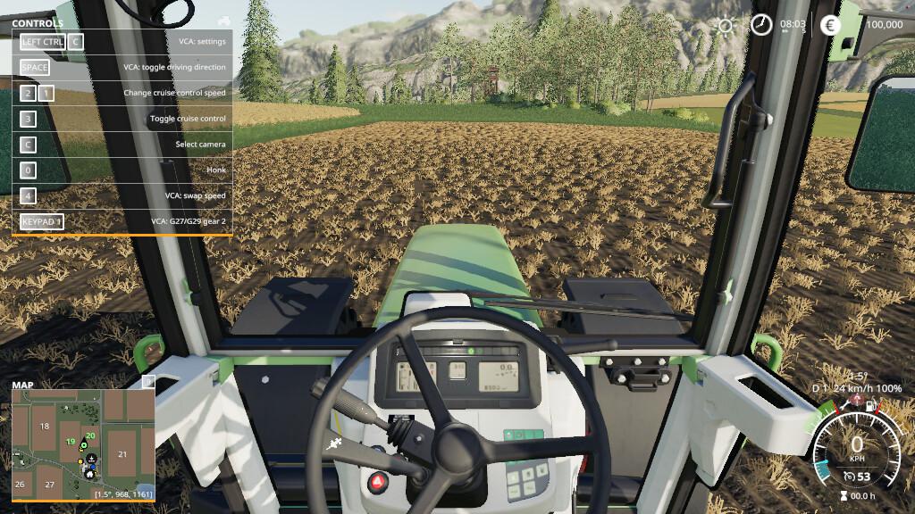 FS19 - Vehicle Control Addon V1.1