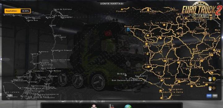 ETS2 - EAA V5.4.1 + Promods 2.46 Fix V0.4 (1.37.x)
