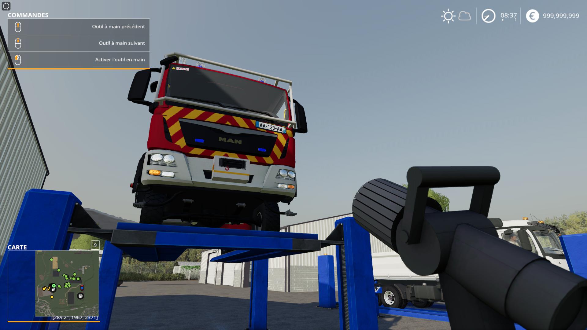 FS19 - Lance Pompiers Handtool V1.0