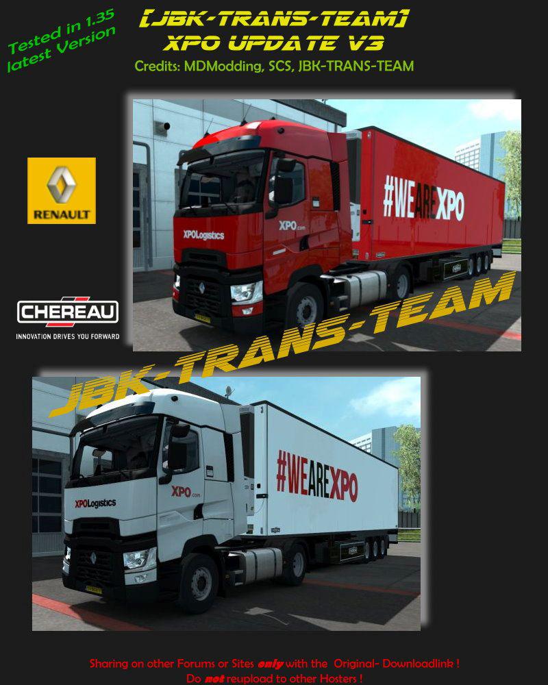 ETS2 - JBK XPO Update V3.0 (1.35.X)
