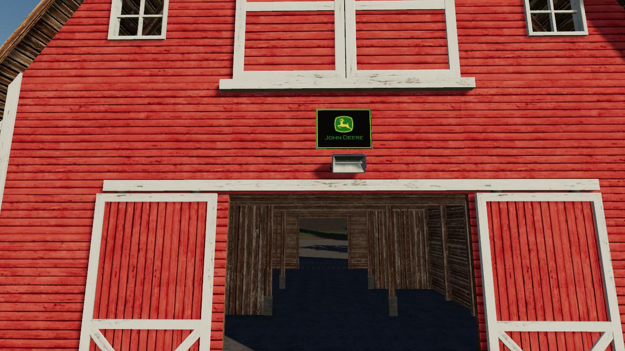 FS19 - John Deere Bale Barn V1.0