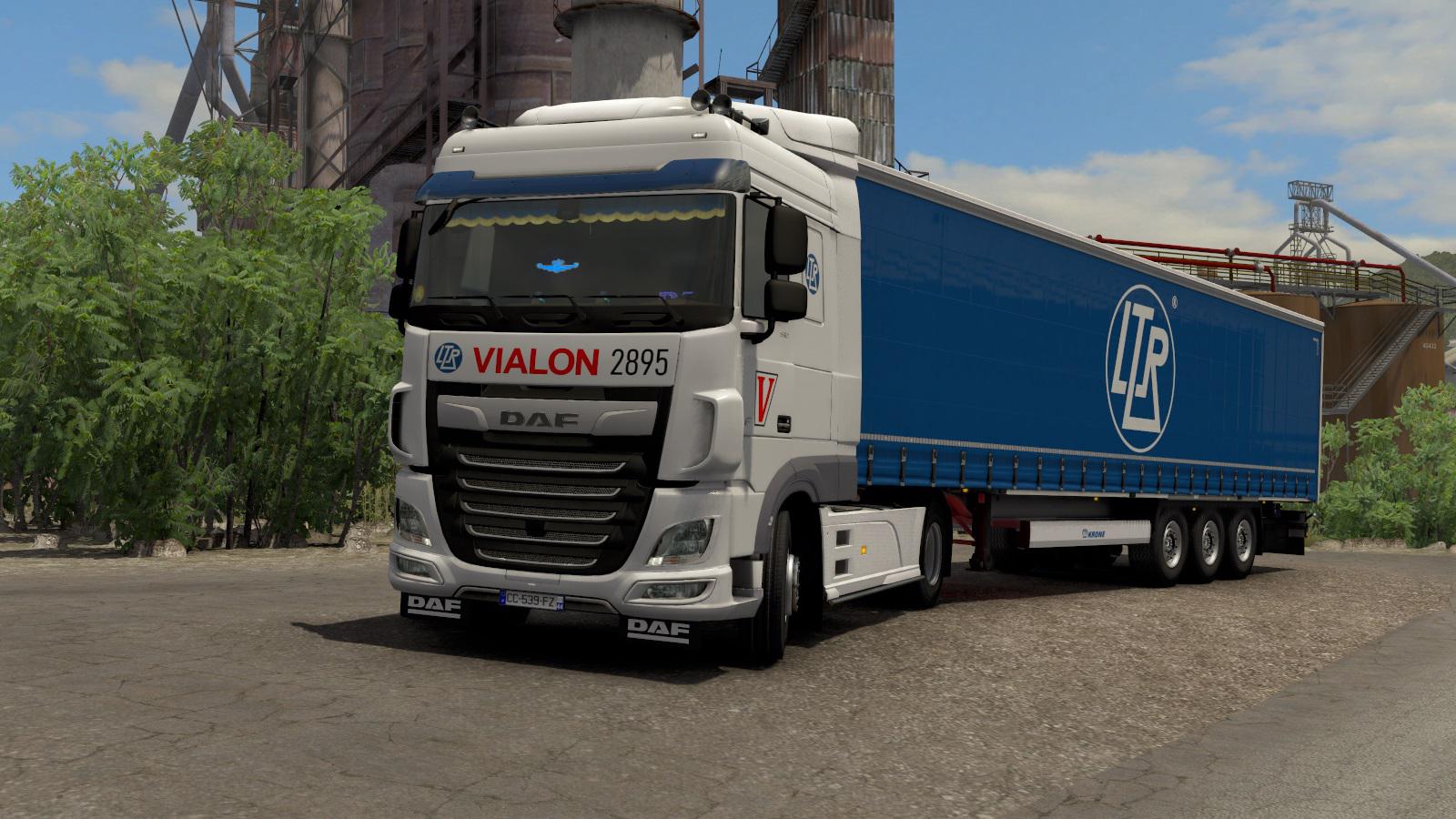 ETS2 - Transports LTR-Vialon Paintjob V1.0 (1.39.x)