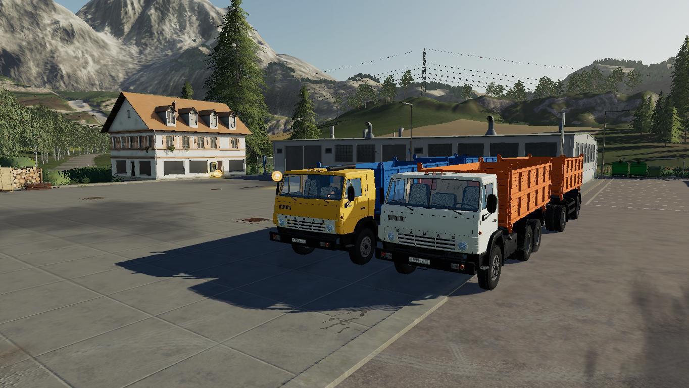 FS19 - Kamaz 55102 & Nefaz 8560 V1.2