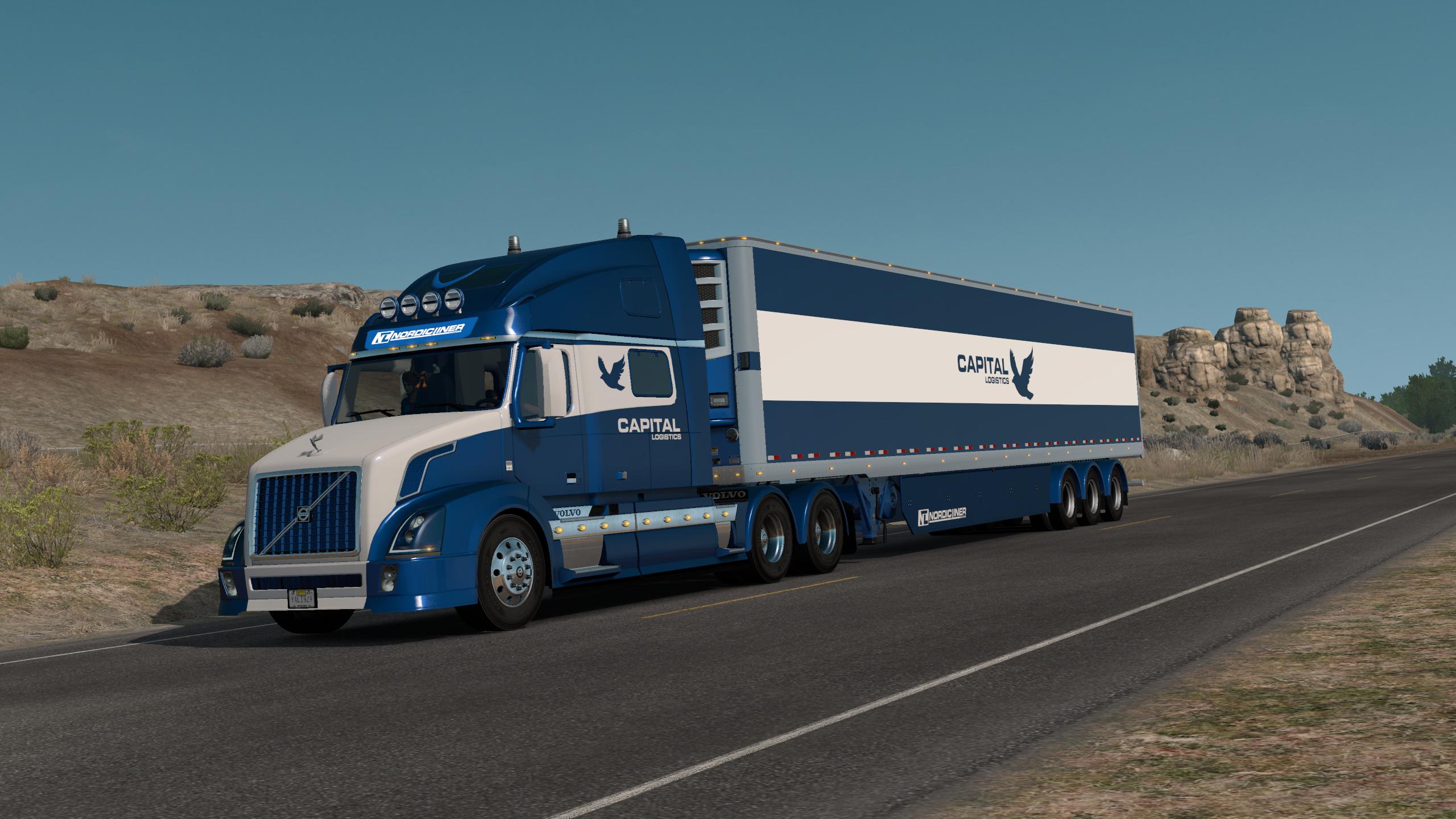 Ats Volvo Vnl Reworks V17 136x American Truck Simulator Modsclub