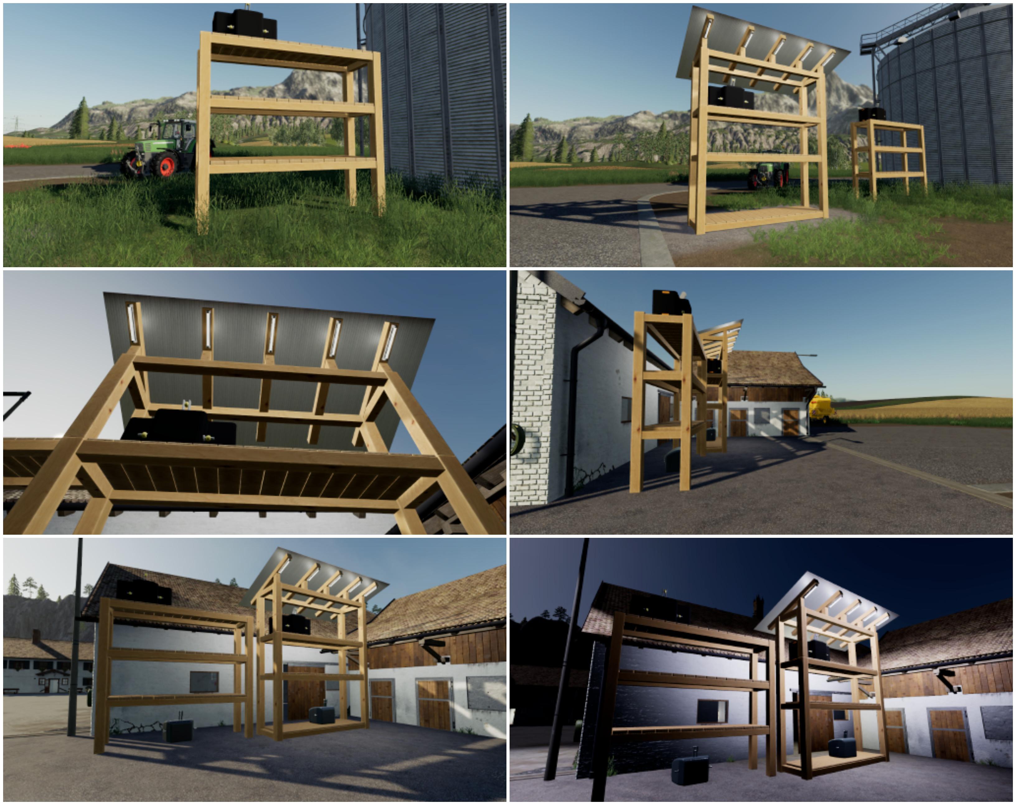 FS19 - Regale Aus Holz V1.0