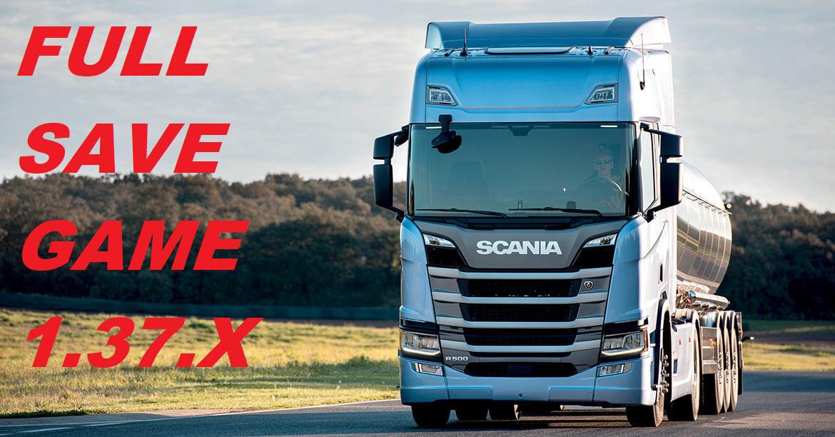 ETS2 - Save Game (1.37.x)