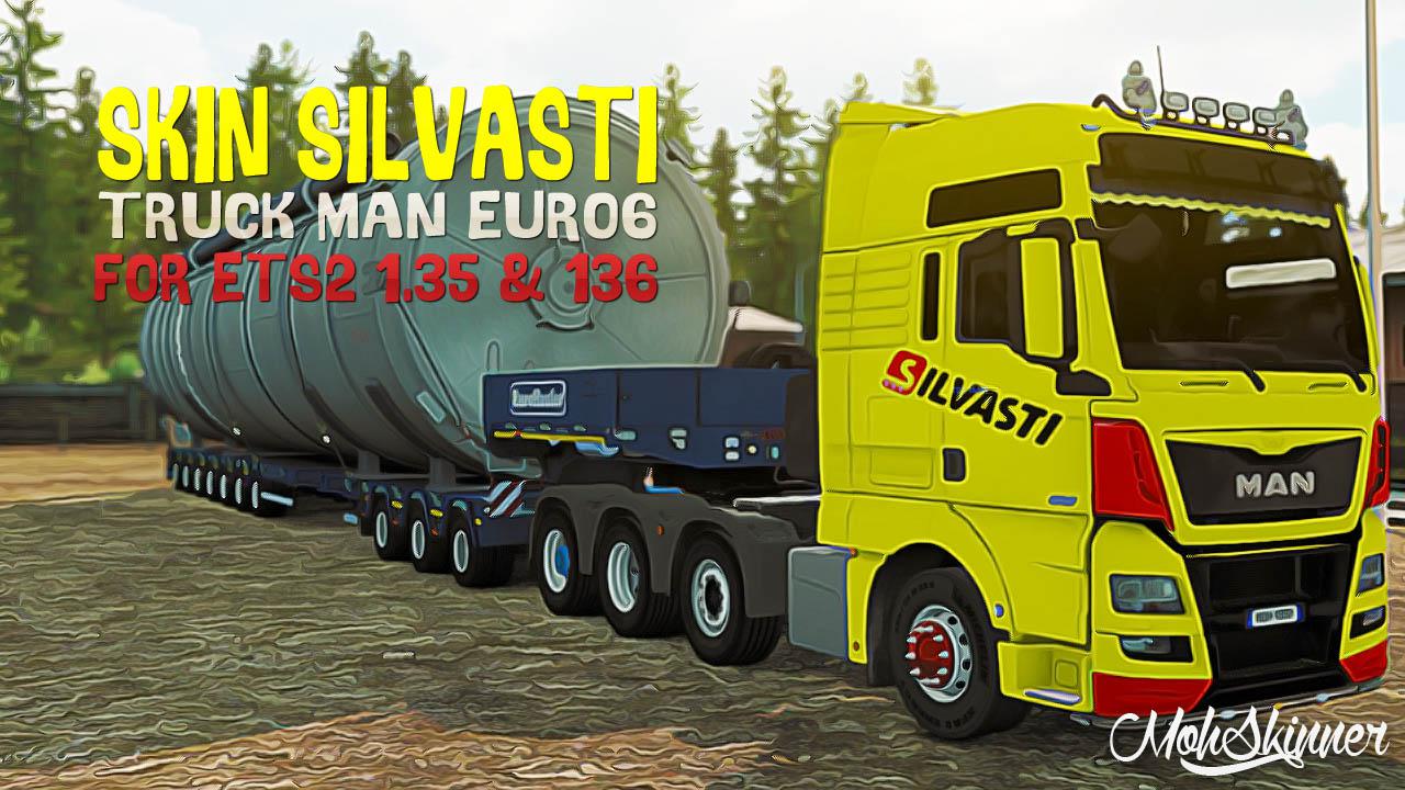 ETS2 - Silvasti Special Transport Skin (1.36.x)