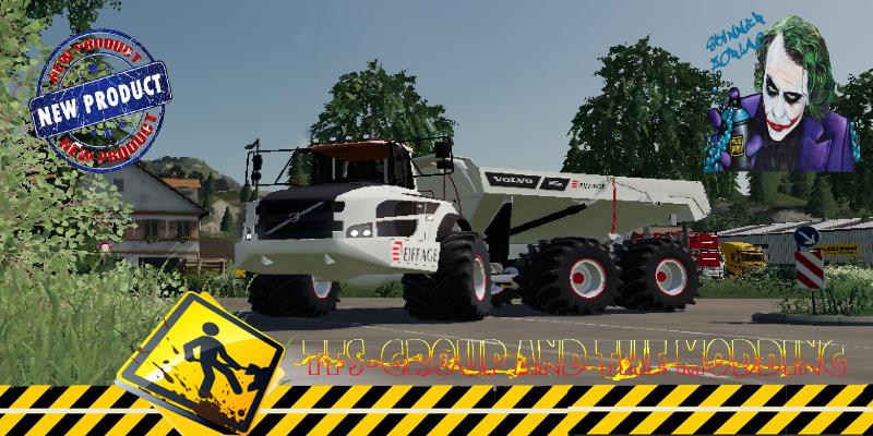 FS19 - Tombereau Volvo Eiffage V1.5