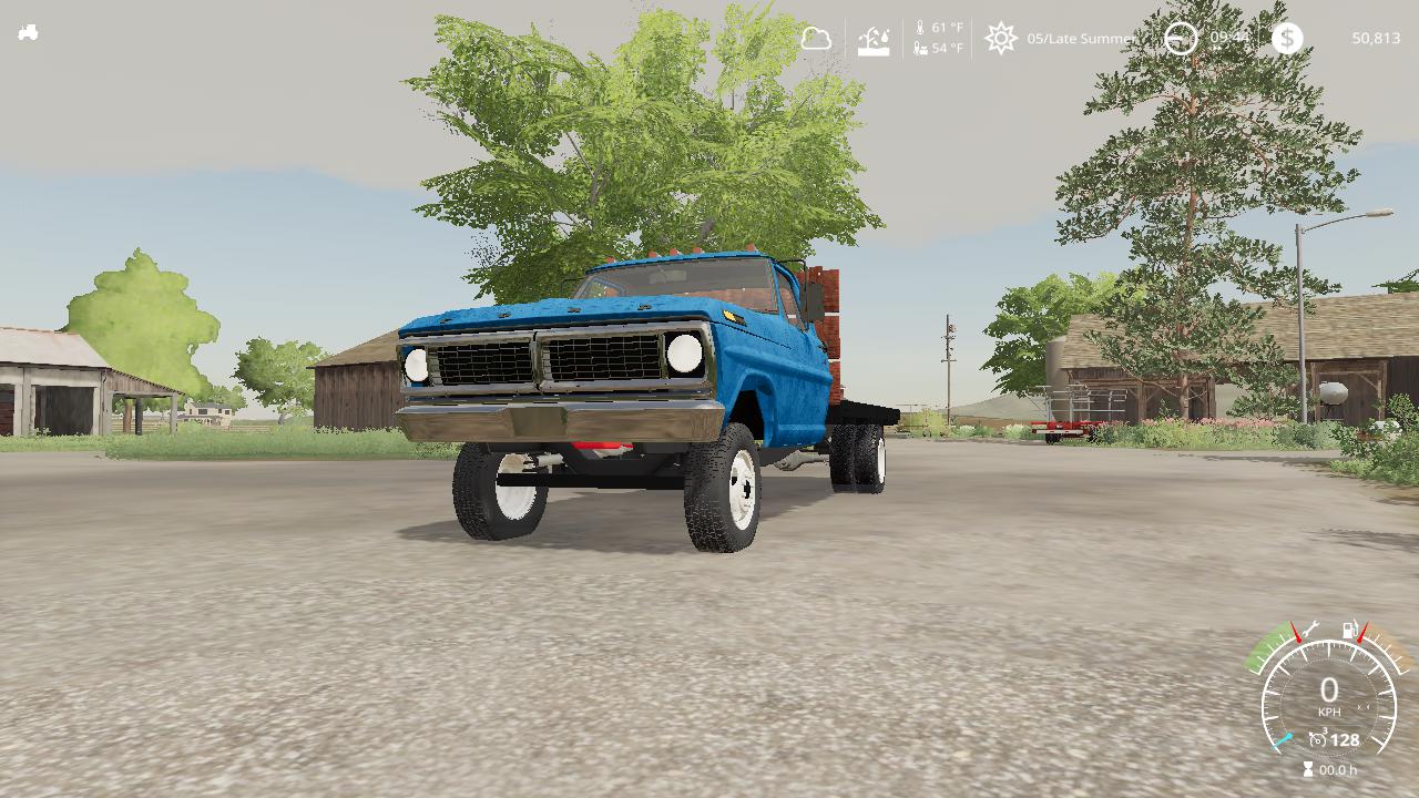 FS19 - 1970 Ford F350 Flatbed Wip V1.0