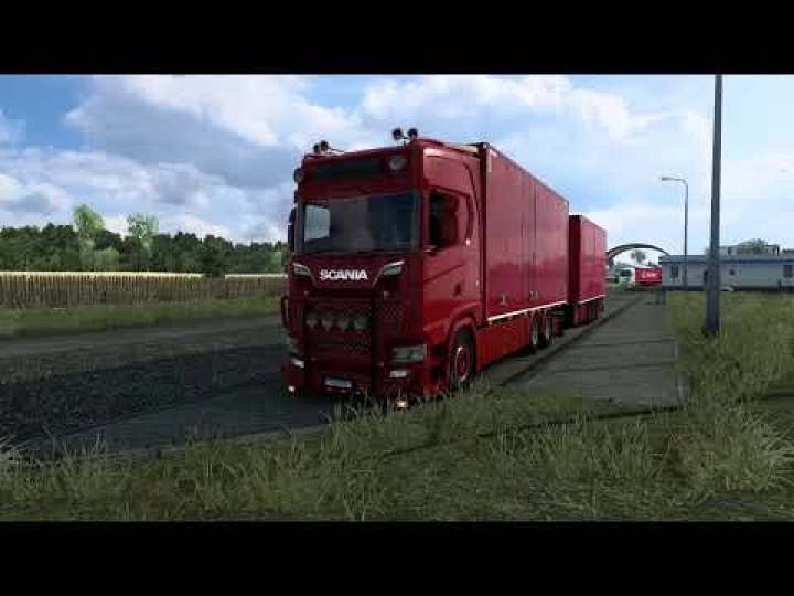 ETS2 - Scania S520 V8 Philip Judge Open Pipe Sound V1.0 (1.40.x)