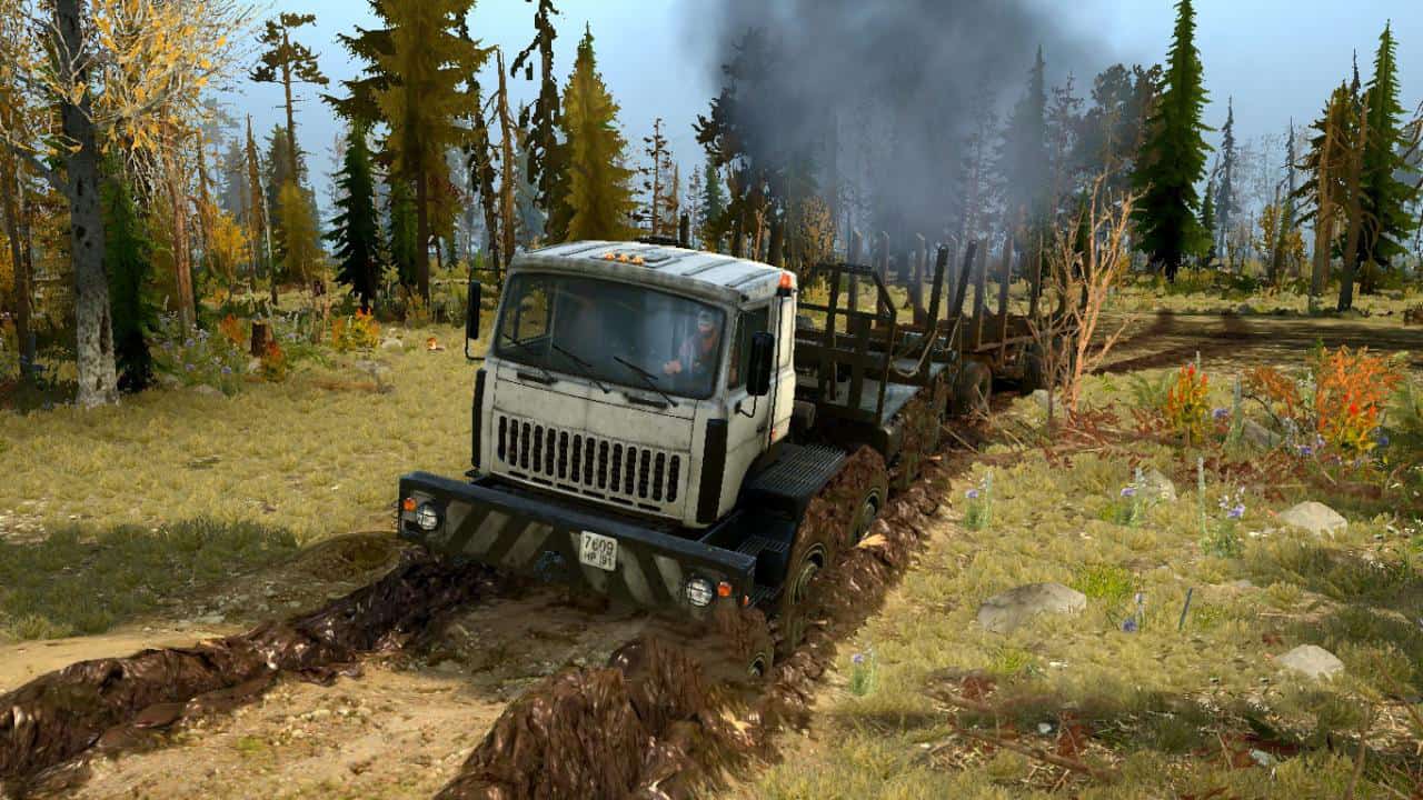 Spintires:Mudrunner - Tops Map V1