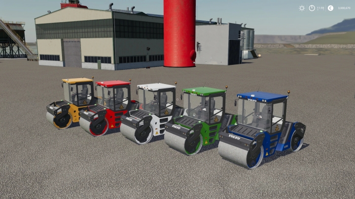 FS19 - Volvo DD-105 Road Compactor V1.0
