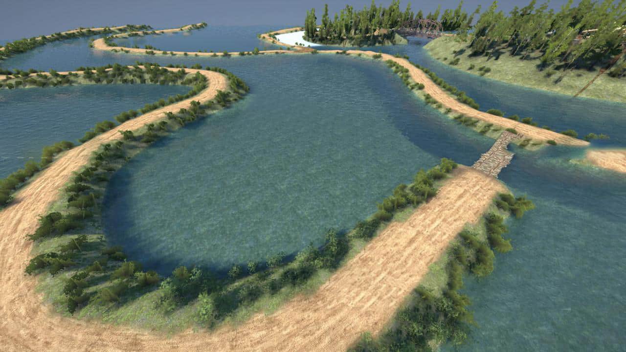 Spintires:Mudrunner - Yumi Township Map V1.0