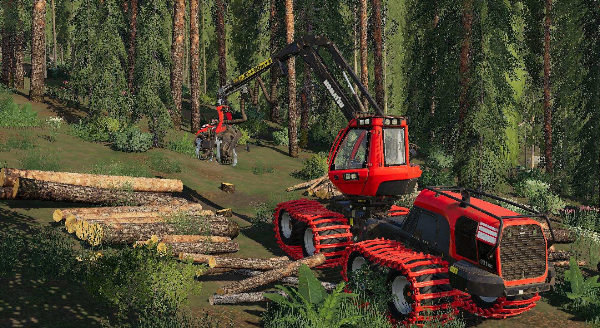 FS19 - Komatsu 931XC V1