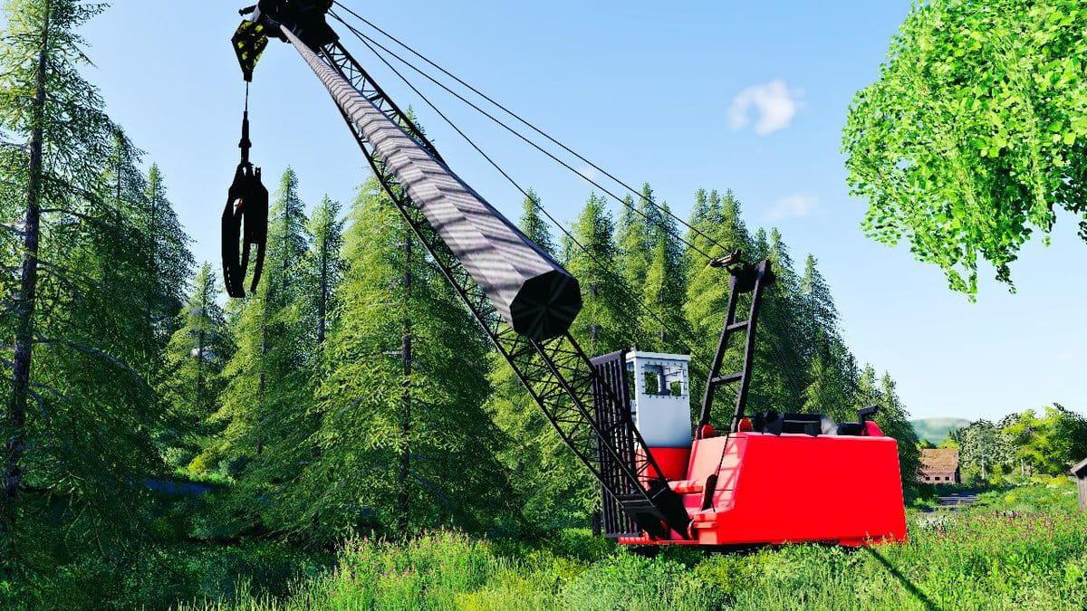FS19 - Cypress 7280 Grapple Yarder V1.0
